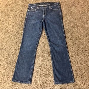 Wrangler Q-Baby Jeans Juniors 9/10 x 32 Used WRQ20DS